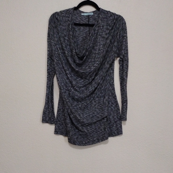 Maurices Sweaters - Maurices Black and Gray Cowl Neck Sweater